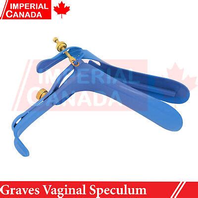 LLETZ LEEP Graves Vaginal Speculum Gynecology Surgical Medium Blue