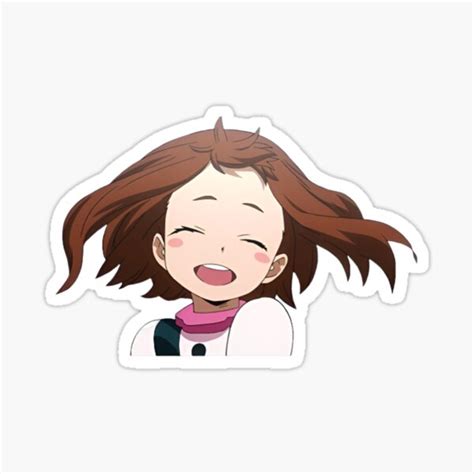 Pegatina Pegatina Uraraka Ochaco My Hero Academia De Carlashop