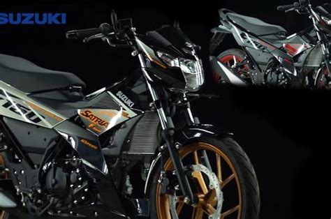 Gambar Detail Tentang Warna Baru Suzuki Satria F Hadir Di