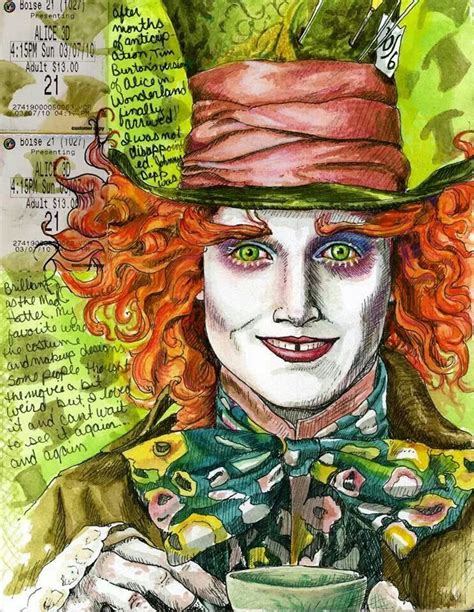 El Sombrerero Loco Mad Hatter Alice In Wonderland Hatter