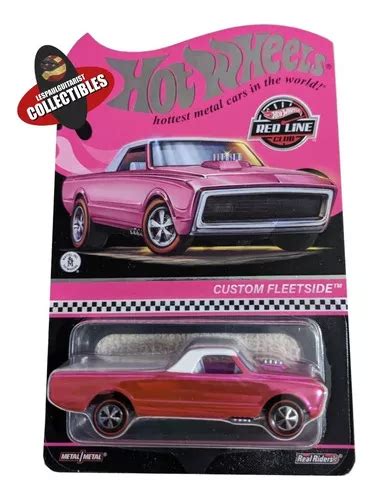 Hot Wheels Custom Fleetside Red Line Club Rlc Premium Frete Grátis