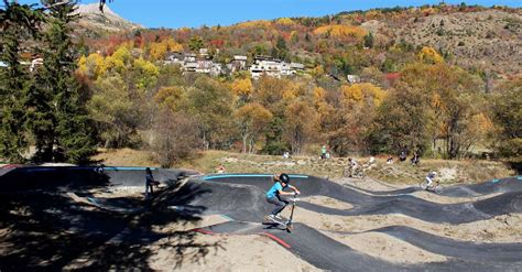 Pumptrack Pierre Vaultier Saint Chaffrey Provence Alpes Côte d