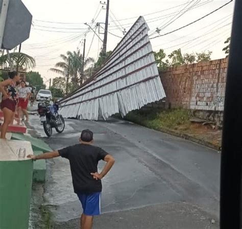 Bairros Ficam Sem Energia Ap S Ventania Causar Danos Rede El Trica Em