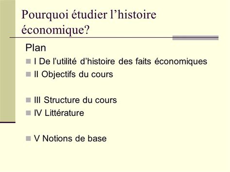 Histoire des faits économiques XIX siècle ppt télécharger