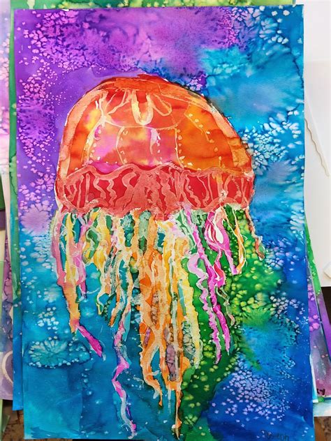 Watercolor Jellyfish Kids