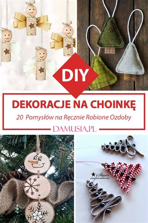 DIY Dekoracje na Choinkę TOP 20 Kreatywnych Pomysłów na Ręcznie