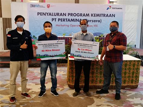 Pertamina MOR VIII Gelontorkan Rp 2 Miliar Lebih Dana Kemitraan UMKM Di