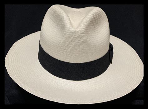 Genuine Handmade Montecristi Fino Classic Fedora Hat