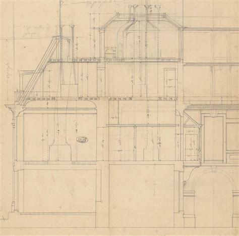 Château de Versailles Kings Private And Petit Apartments Cross Section