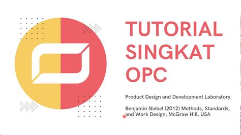 Video Tutorial Opc Youtube