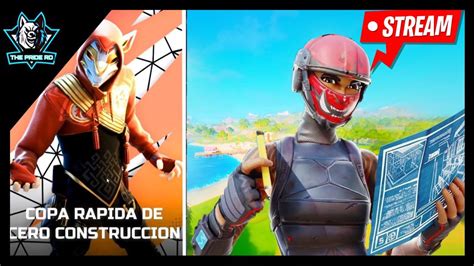 🔴copa Rapida De Cero ConstrucciÓn Fortnitebattleroyale Fortnite Youtube