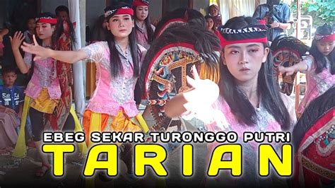 TARIAN EBEG SEKAR TURONGGO PUTRI Petir Purwanegara YouTube