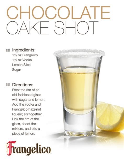 Chocolate Cake Shot Recipe With Frangelico Artofit