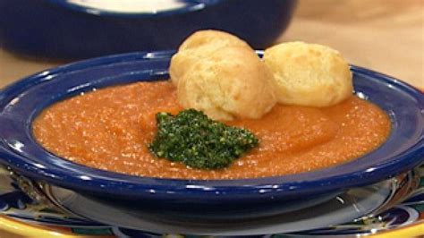 8 Vegetable Soup With Mixed Herb Pesto Recipe Rachael Ray Show