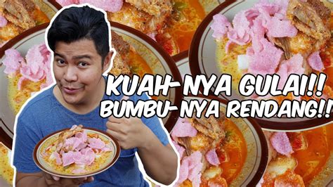 Makan Ketupat Sayur Padang Di Cipadu Yang Rame Nya Sampe Bikin Ngemper