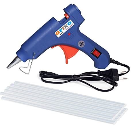 Ofixo W Glue Sticks Hot Melt Glue Gun Kit Multicolor Amazon In Home Kitchen