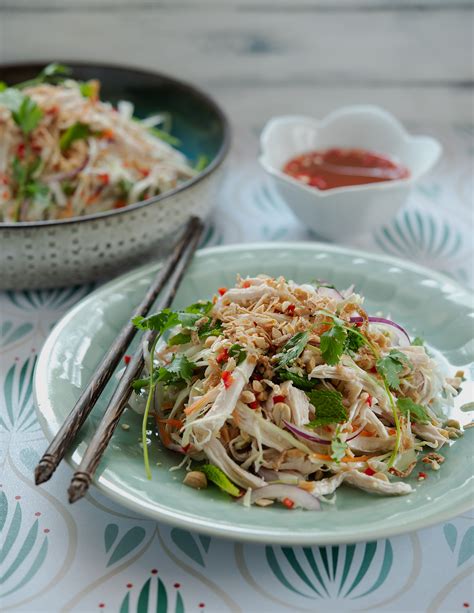 Vietnamese Chicken Papaya Salad