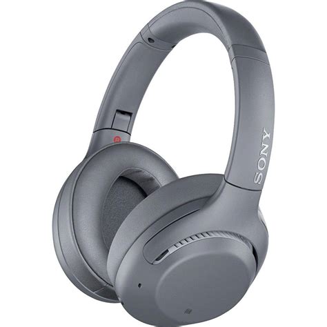 Casque réducteur de bruit sans fil avec micro Sony WH XB900N Gris