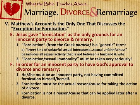 Matthew 19 9 Adultery And Jesus One Exception Ppt Download