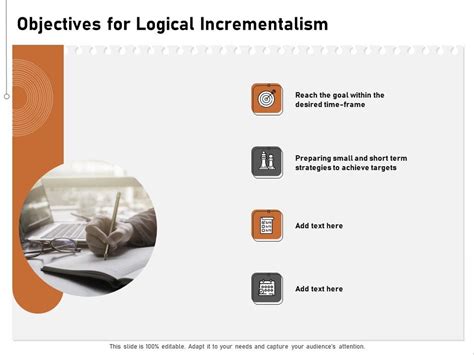 Incremental Approach Objectives For Logical Incrementalism Ppt Gallery