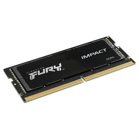 SO DIMM DDR5 Kingston Fury Impact 64 Go 2 X 32 Go 4800 MHz CAS 38