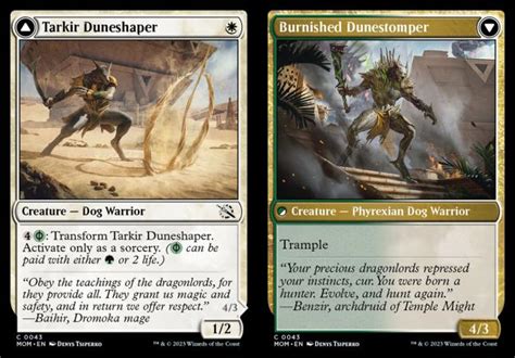 Tarkir Duneshaper Burnished Dunestomper 0043 Trollandtoad