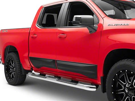 Air Design Silverado 1500 Door Rocker Panels Satin Black Gm39d10 19