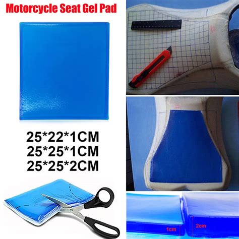 Almohadilla De Gel Para Asiento De Motocicleta Coj N El Stico C Modo