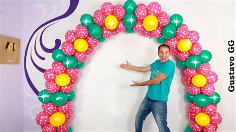 Como Hacer Un Arco De Globos Sin Base Arco De Globos Sin Estructura