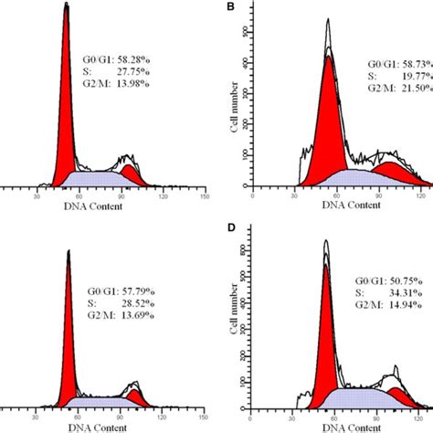 Facs Analysis Of Cell Cycle Arrest Of Mcf Cells Treated With Complex