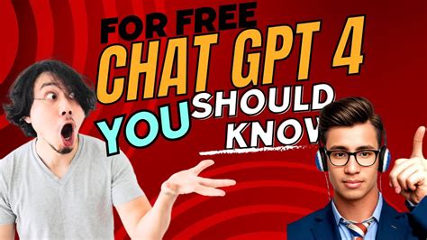 Ai Chat Gpt 4 For Free Full Guide No Pyment Method How To Use Chat Gpt