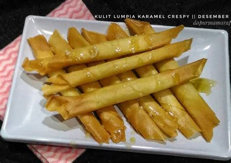 Resep Kulit Lumpia Karamel Crispy Oleh Yuyun S Cookpad