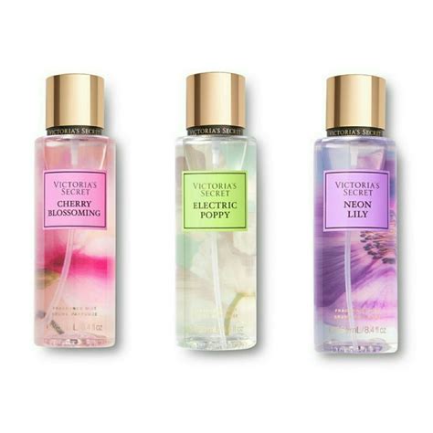 Victorias Secret Super Flora Fragrance Set 3 Bath And Body Works