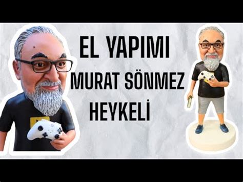 MURAT SÖNMEZ HEYKELİ TIMELAPSE YAPIM AŞAMASI POLİMER KİL VE MONSTER