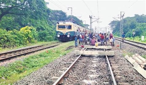 Suburban Train Services Disrupted For 17 Hours In Chennai