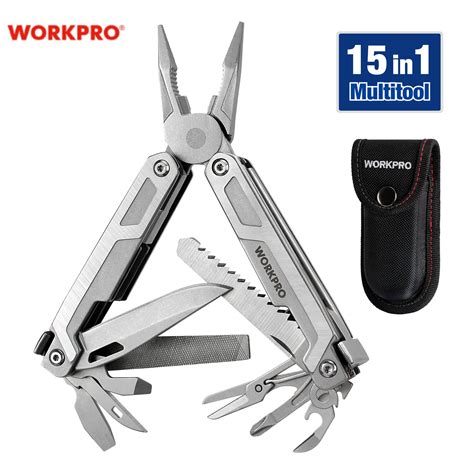 Workpro 15 In 1 Multi Ferramenta Multiferramenta Canivete Chave De