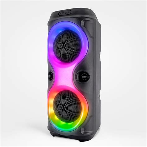 Caixa De Som Bluetooth Led Rgb Port Til Fm Usb Tws W Xtrad