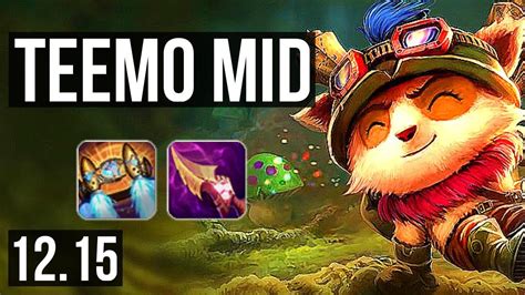 Teemo Vs Yone Mid 818 17m Mastery 1100 Games Dominating Kr