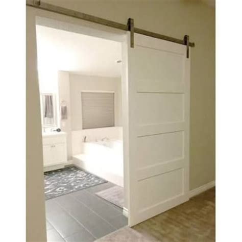 Custom Made Cypress Chevron Farmhouse Sliding Barn Door Etsy