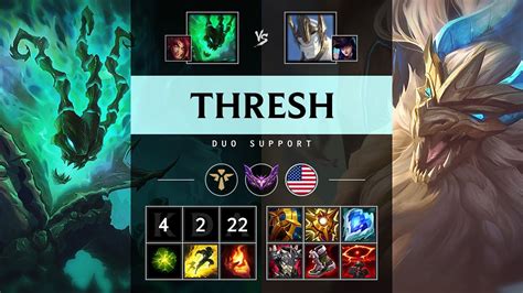 Thresh Support Vs Galio NA Master Patch 14 22 YouTube