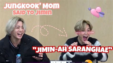 Jungkooks Mom Saying I Love You To Jimin Mom Quotes Jungkooks Mom