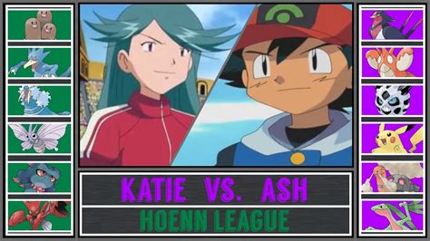 Ash Vs Katie Pokémon Sun Moon Hoenn League Ever Grande Conference