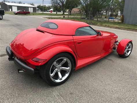 1999 PLYMOUTH PROWLER For Sale At Vicari Auctions Nocona Tx 2017