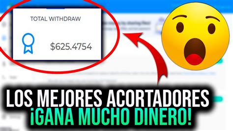 GANE MÁS DE 600 CON ESTE ACORTADOR LOS MEJORES DOS ACORTADORES