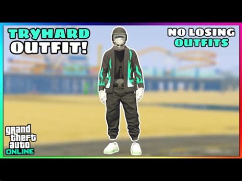 Easy Black Joggers Invisible Torso Glitch Tryhard Modded Outfit No