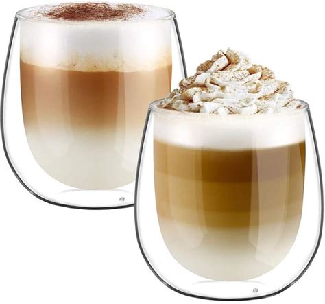 Glastal Ml Doppelwandige Latte Macchiato Gl Ser Set Borosilikatglas