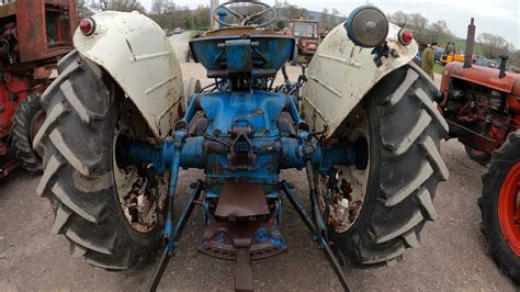 1963 Fordson Super Major New Performance 36 Litre 4 Cyl Diesel Tractor 54 Hp Youtube