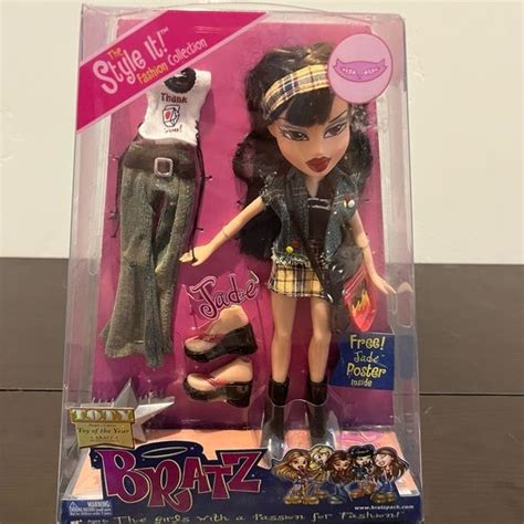 Bratz Doll Style It Fashion Collection Jade Doll 2003 Bratz Doll