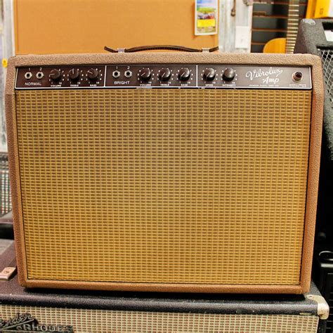 Vintage 1963 Fender Vibrolux Brown Face Griffins Guitars Reverb