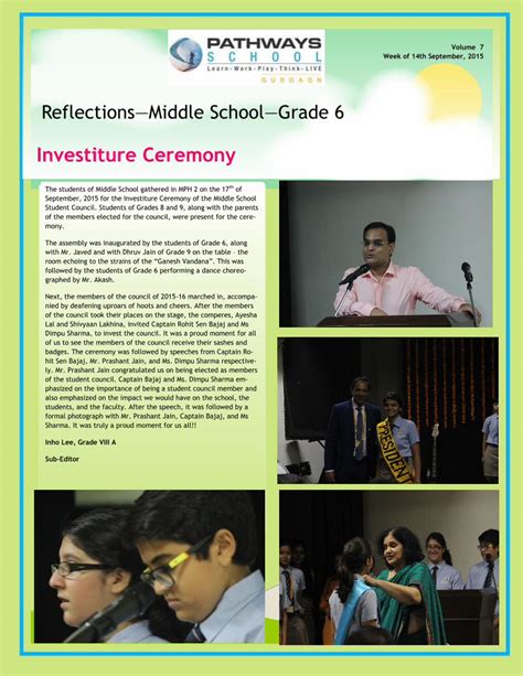 Pdf Investiture Ceremony Pathways Worksheet They Have Also Done